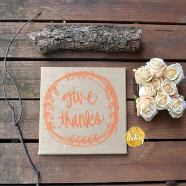 give thanks burlap wall decor fall decorations