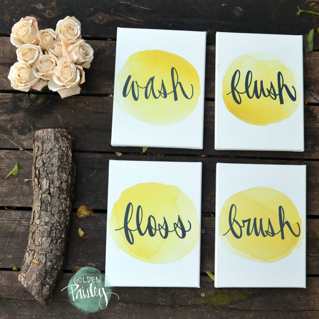Bathroom Wall Art Set