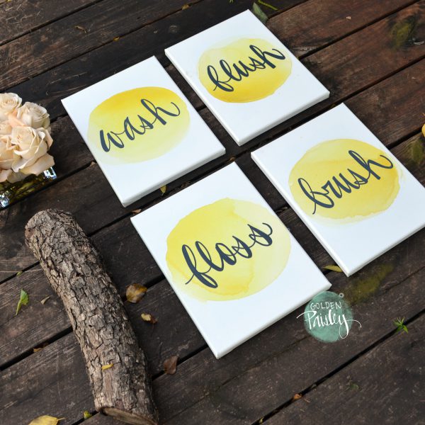 Bathroom Wall Art Set