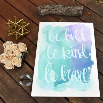 home decor canvas painting art sign mermaid colors